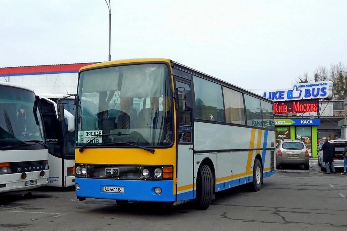 Тернопольская область, Van Hool T812 Alizée № AC 4811 BI