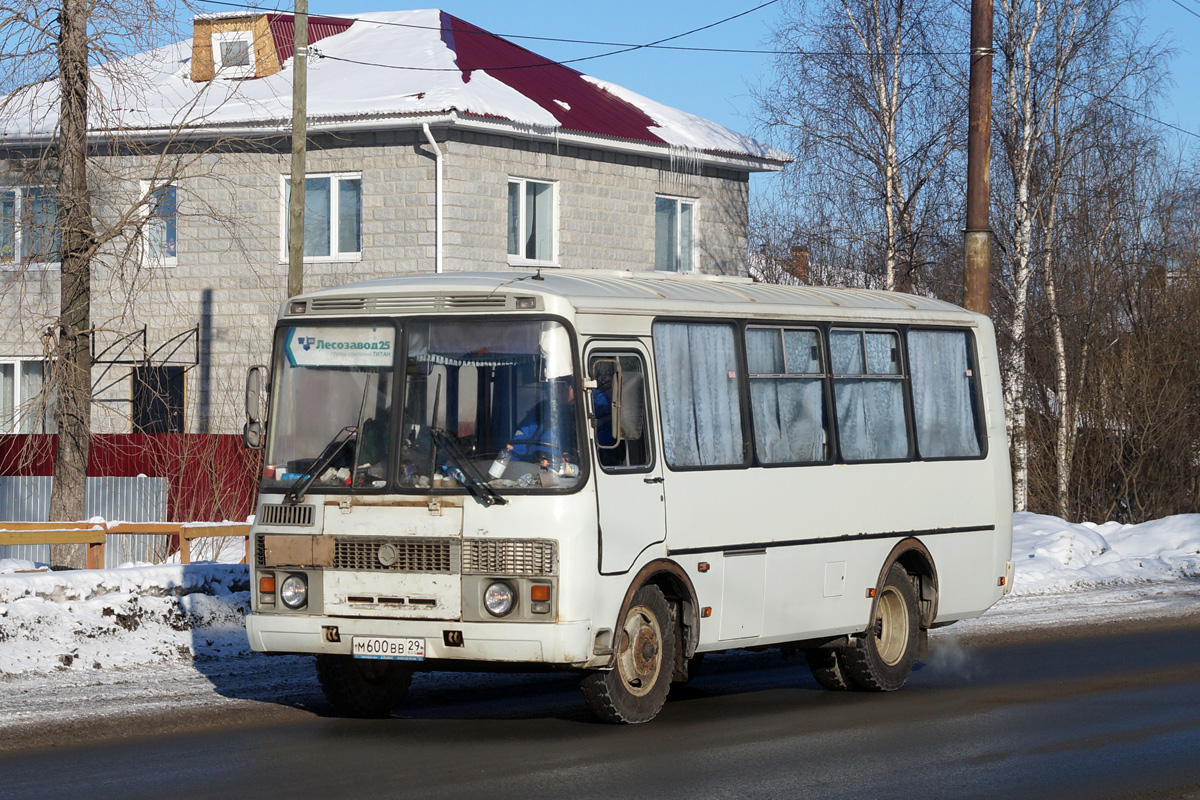 Архангельская область, ПАЗ-32053 № М 600 ВВ 29