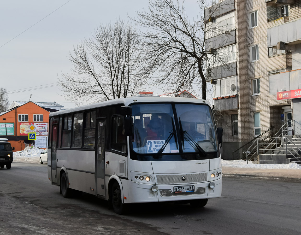 Тверская область, ПАЗ-320412-04 "Вектор" № В 533 СА 69