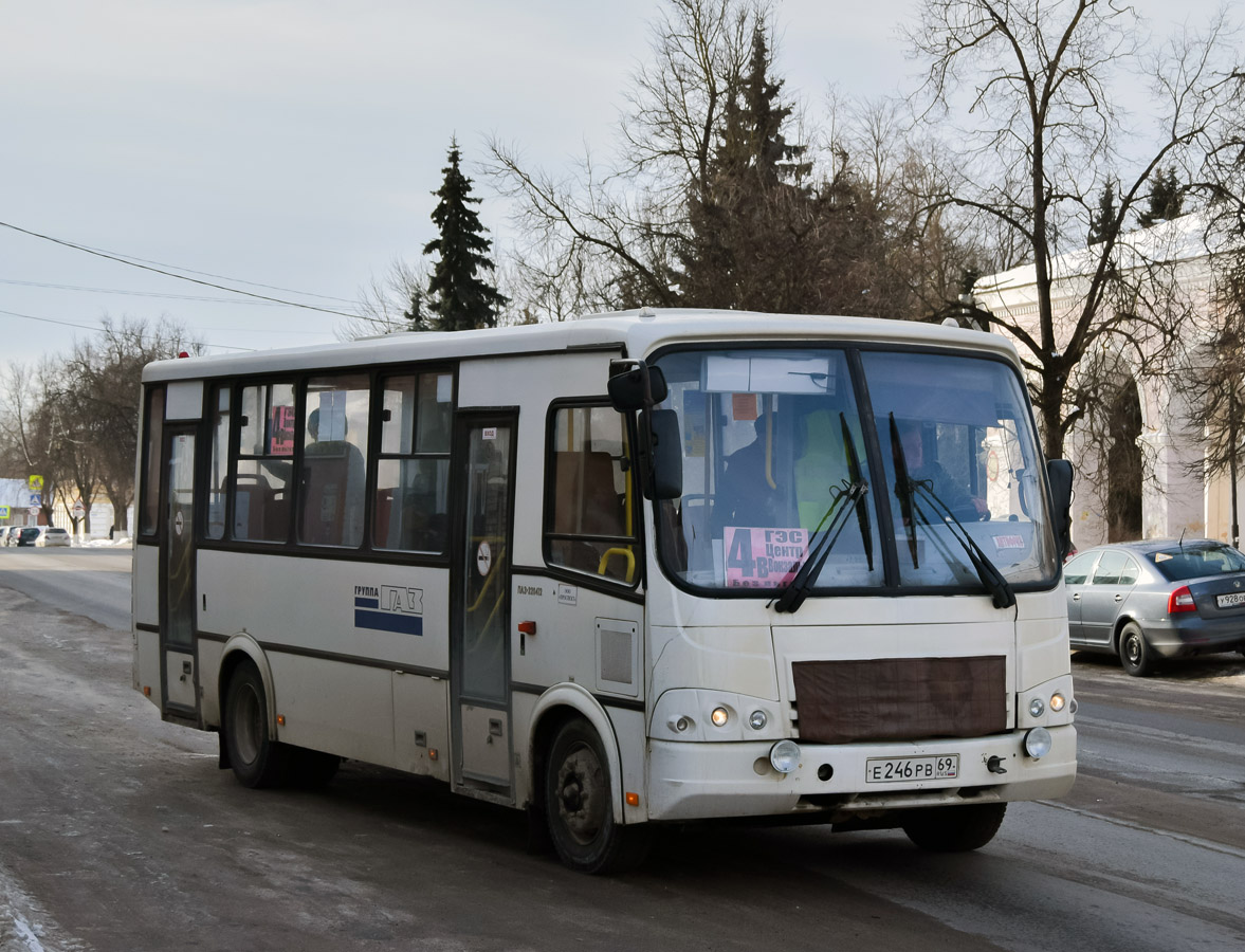 Tver Region, PAZ-320412-05 Nr. Е 246 РВ 69