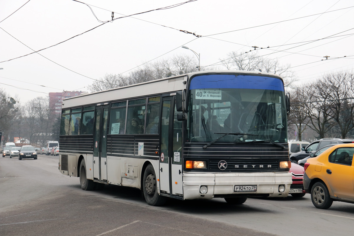 Калининградская область, Setra S215SL (France) № Р 924 ТО 39