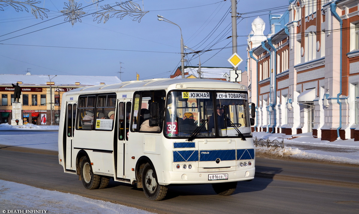 Томская область, ПАЗ-32054 № Е 816 ЕВ 70