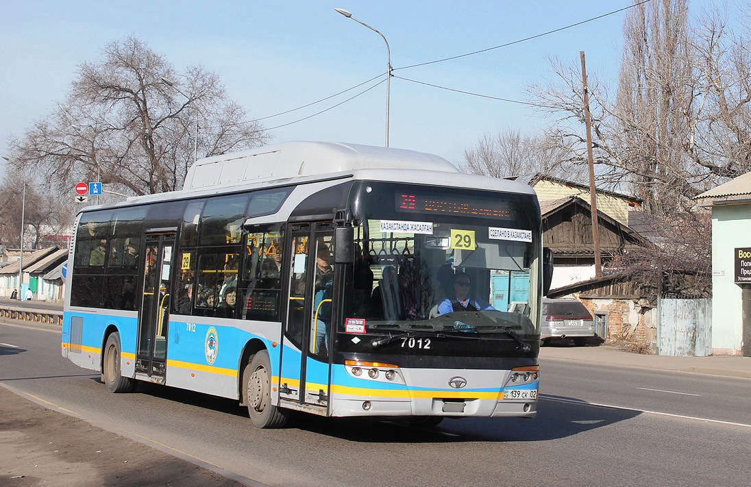 Алматы, Guilin Daewoo GDW6126CNG (СемАЗ) № 7012