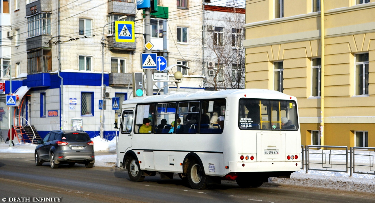 Томская область, ПАЗ-32054 № Е 380 ЕВ 70