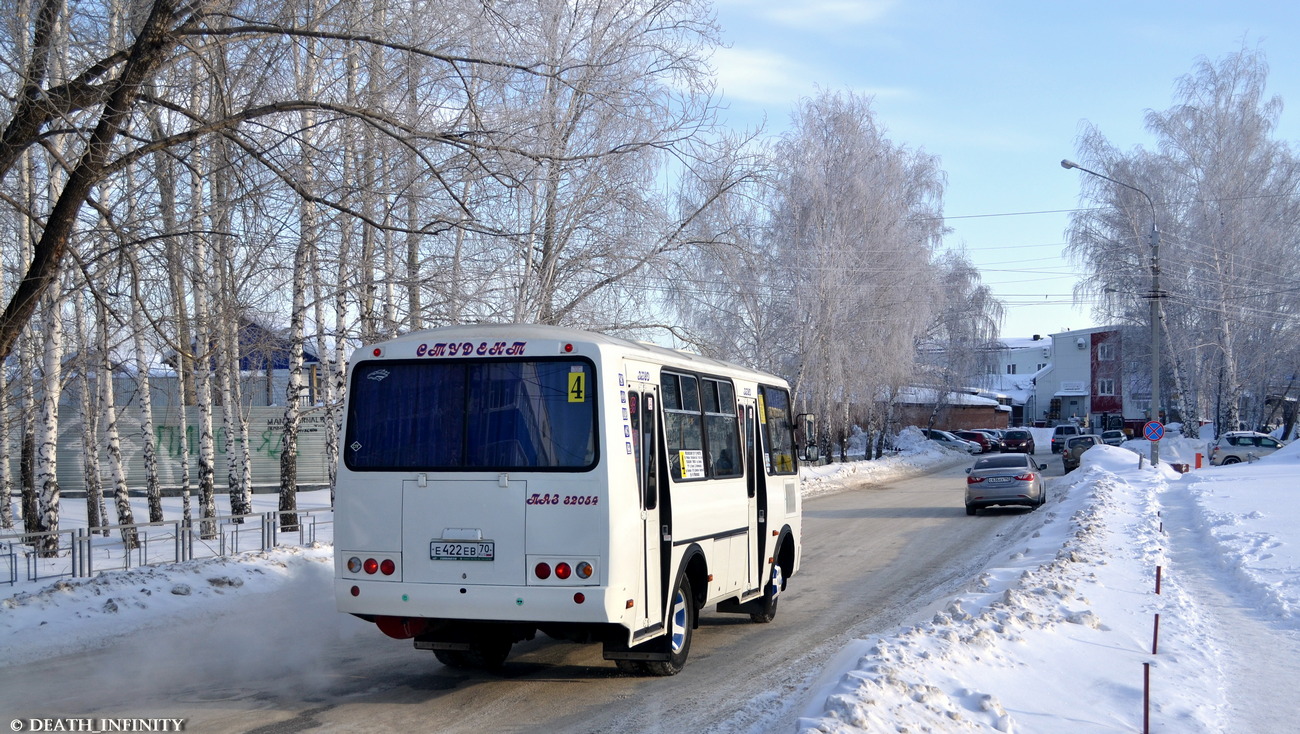 Томская область, ПАЗ-32054 № Е 422 ЕВ 70