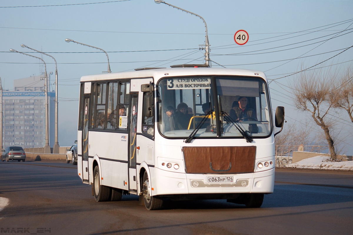 Красноярский край, ПАЗ-320412-05 "Вектор" № С 063 НР 124