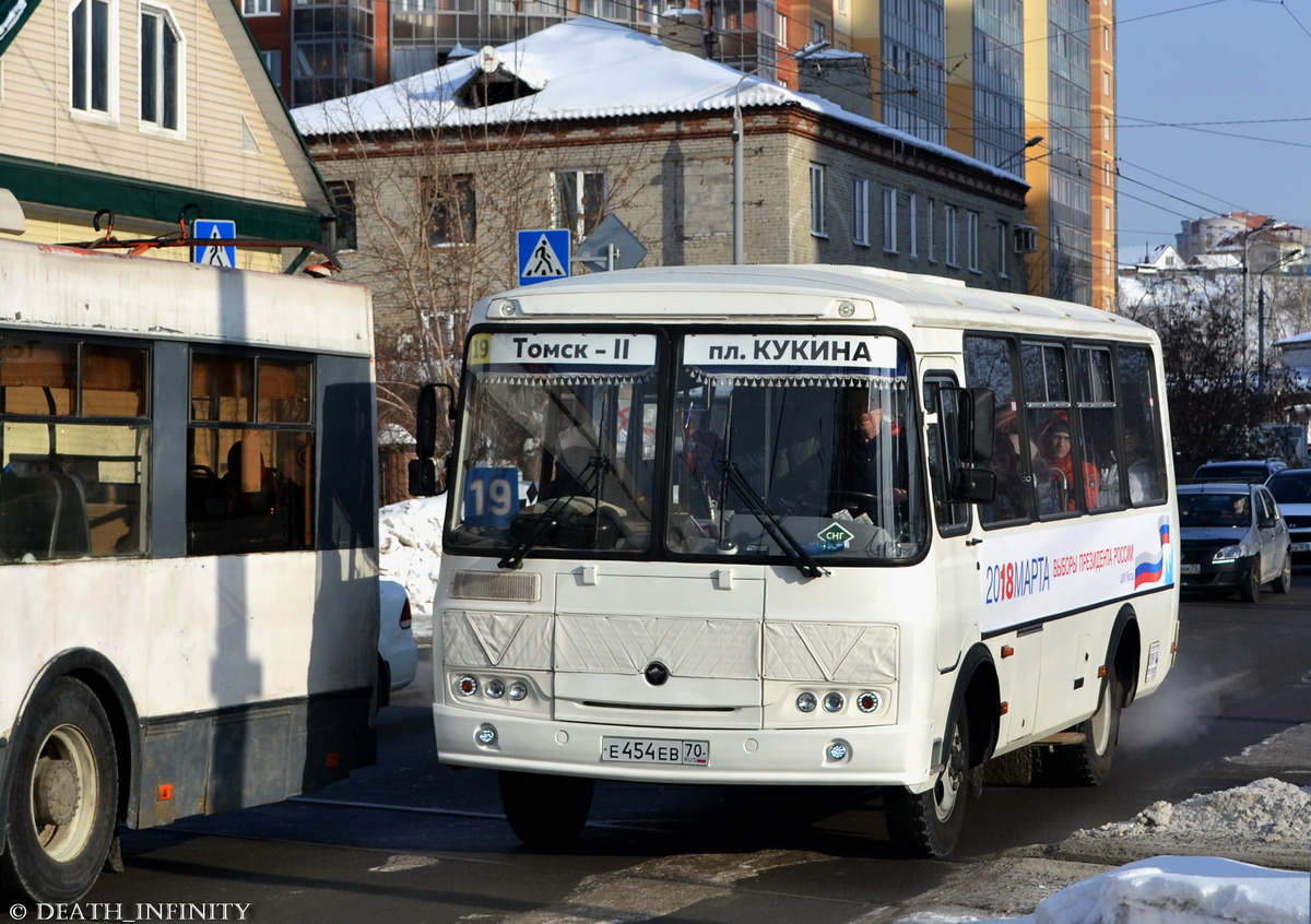 Томская область, ПАЗ-32054 № Е 454 ЕВ 70