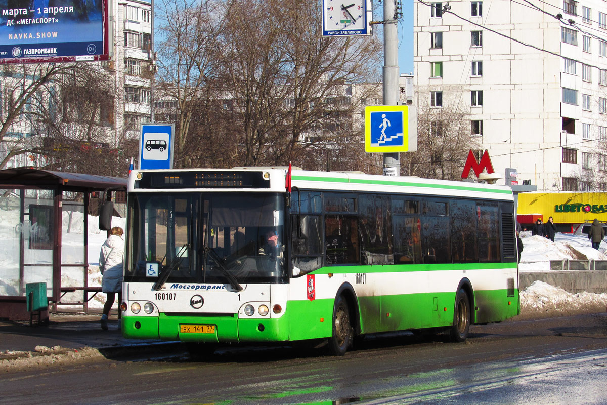 Moskva, LiAZ-5292.20 č. 160107