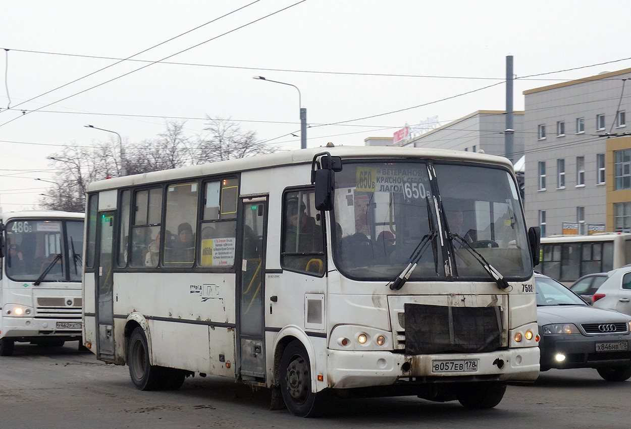 Санкт-Петербург, ПАЗ-320412-05 № 7588