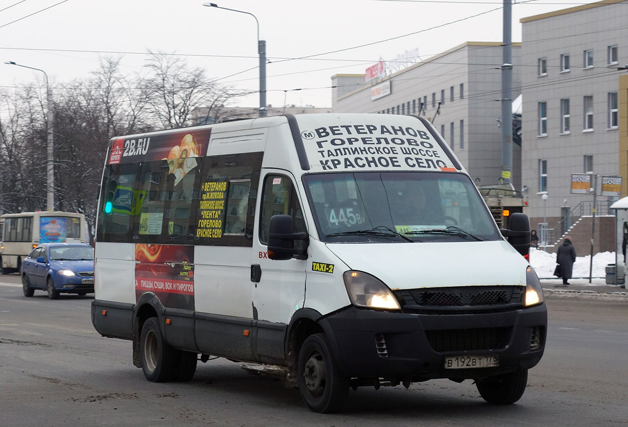 Санкт-Петербург, Нижегородец-2227UU (IVECO Daily) № В 192 ВТ 178