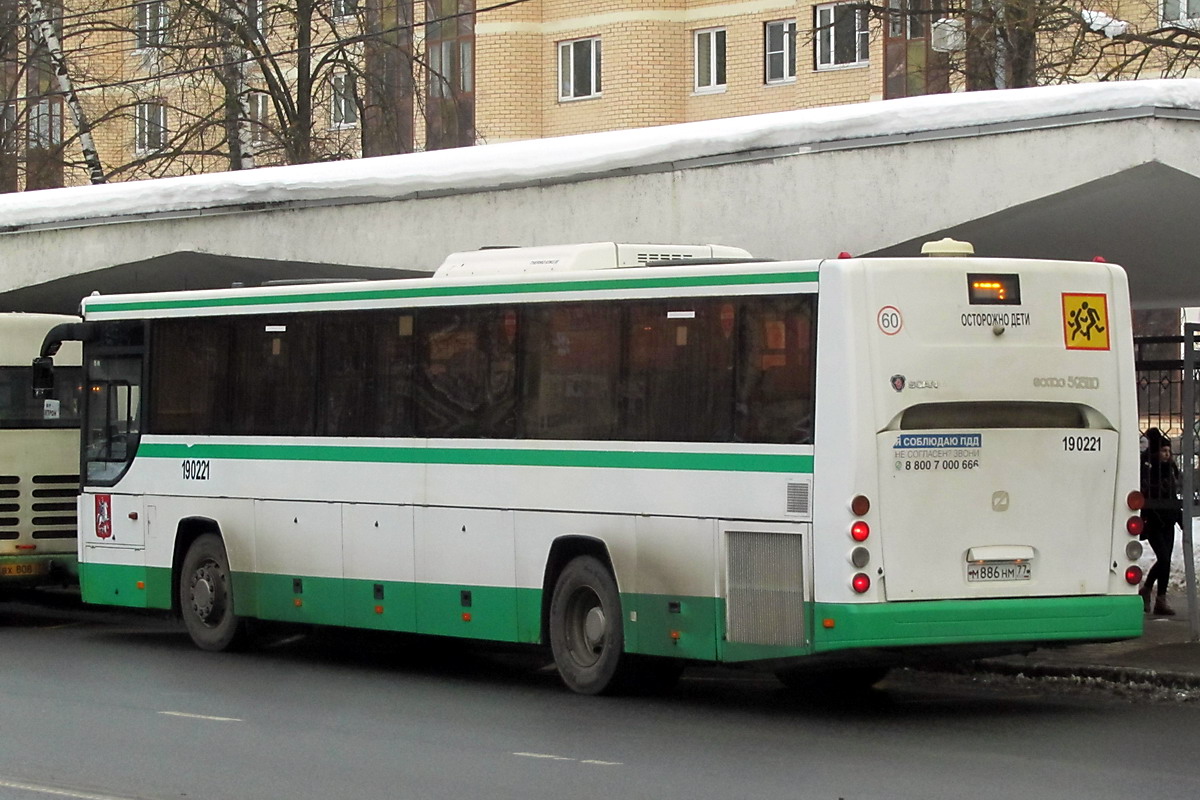 Москва, ГолАЗ-525110-10 "Вояж" № 190221