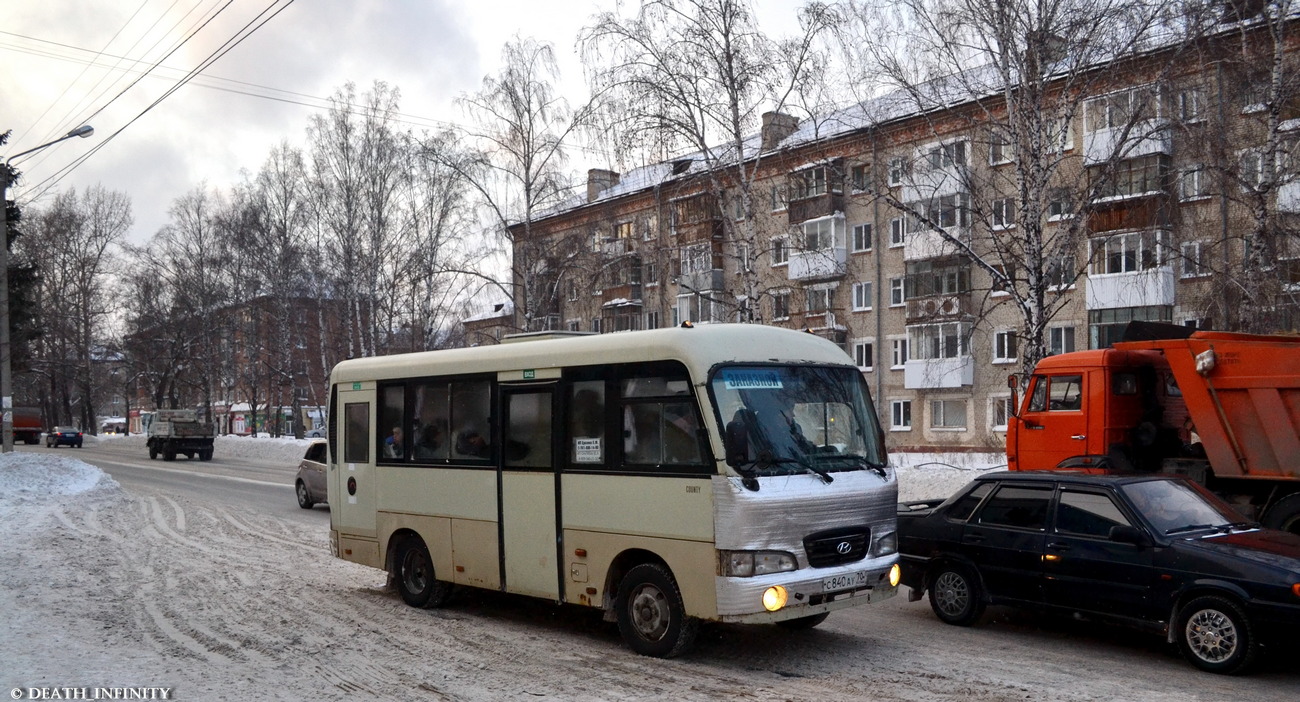 Томская область, Hyundai County SWB C08 (РЗГА) № С 840 АУ 70