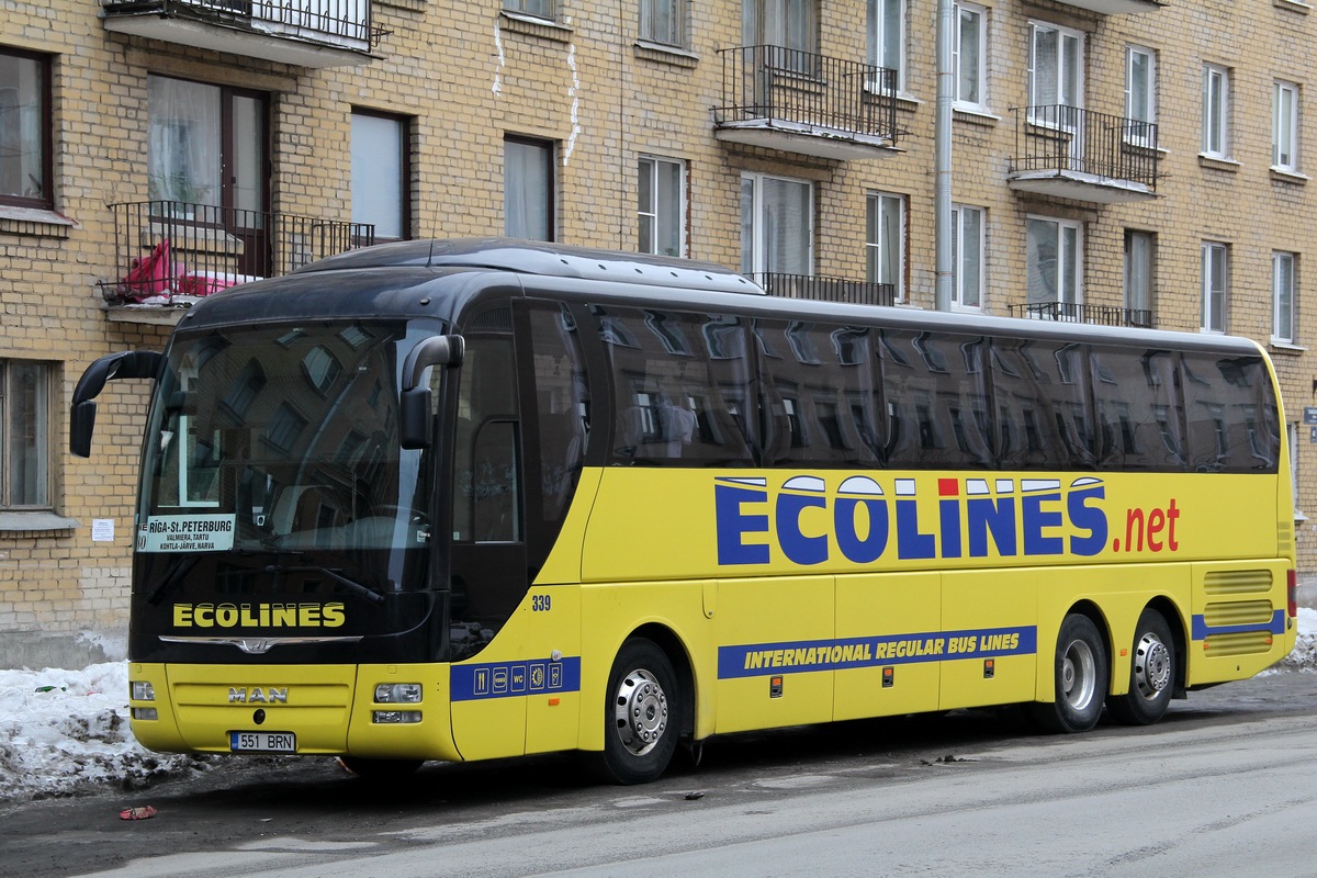 Эстония, MAN R08 Lion's Coach L RHC444 L № 339