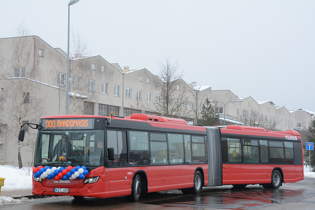 Литва, Scania Citywide LFA № V8001