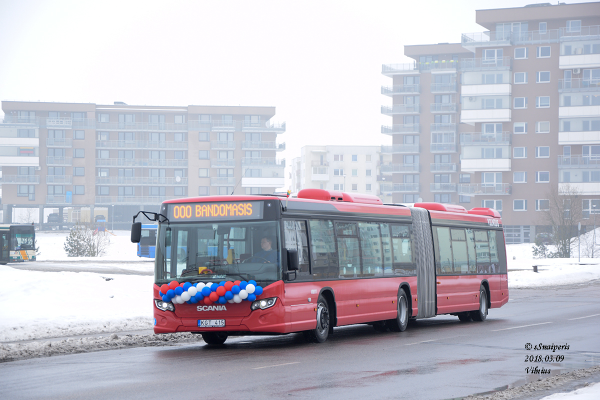 Литва, Scania Citywide LFA № V8011