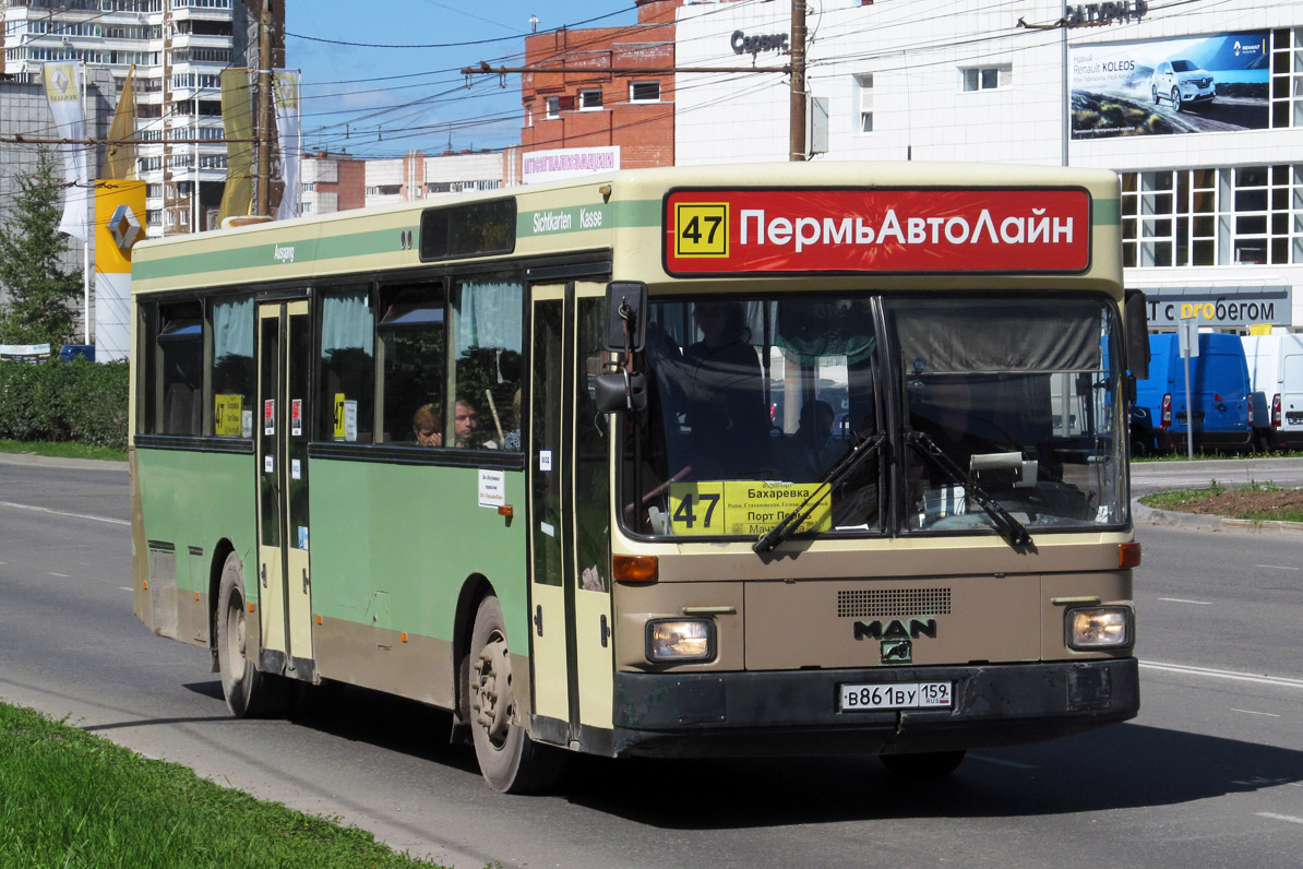 Пермский край, MAN 791 SL202 № В 861 ВУ 159