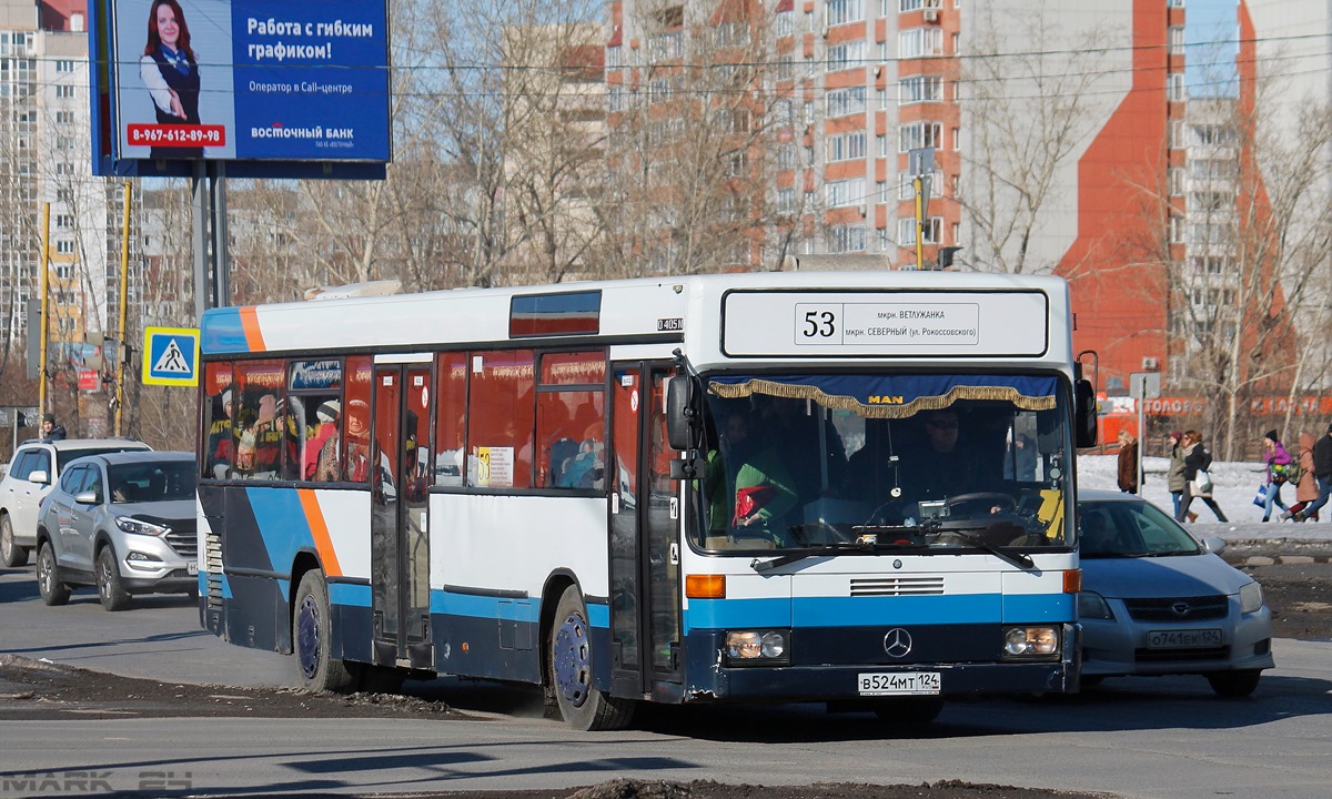 Красноярский край, Mercedes-Benz O405N № В 524 МТ 124