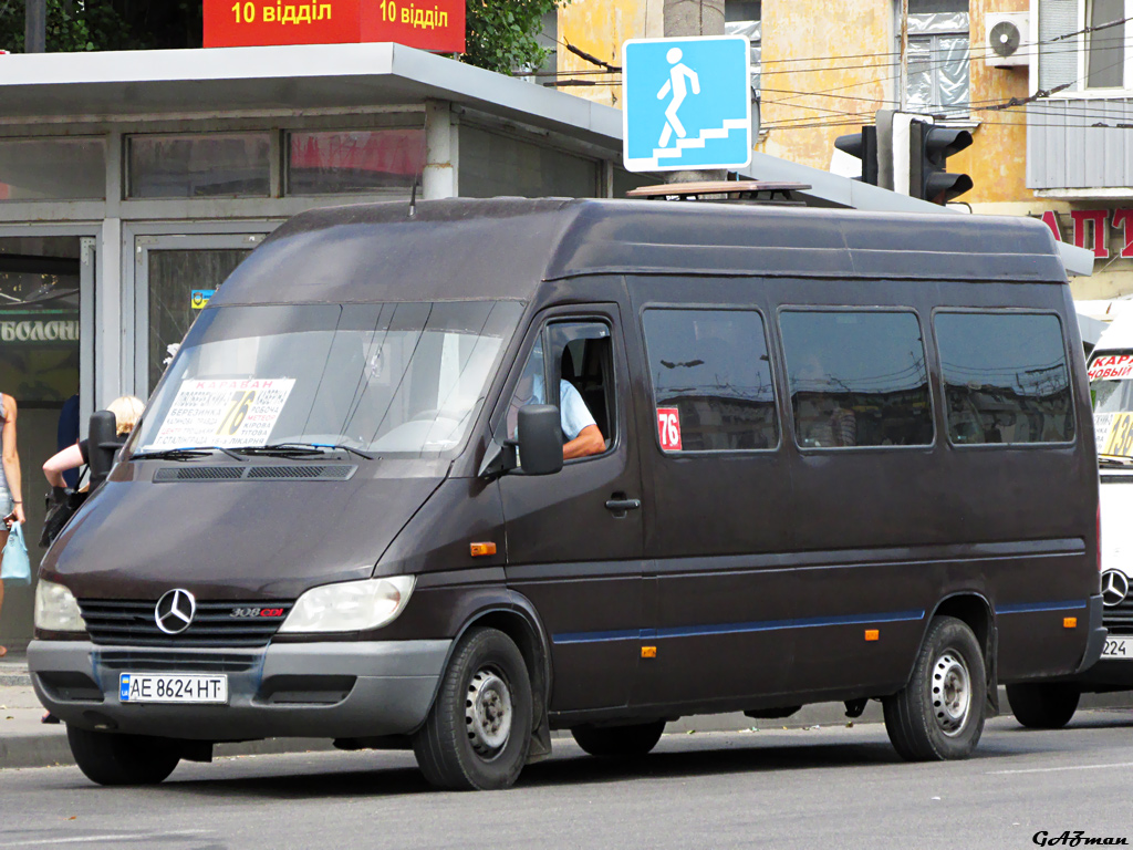 Днепропетровская область, Mercedes-Benz Sprinter W903 316CDI № AE 8624 HT