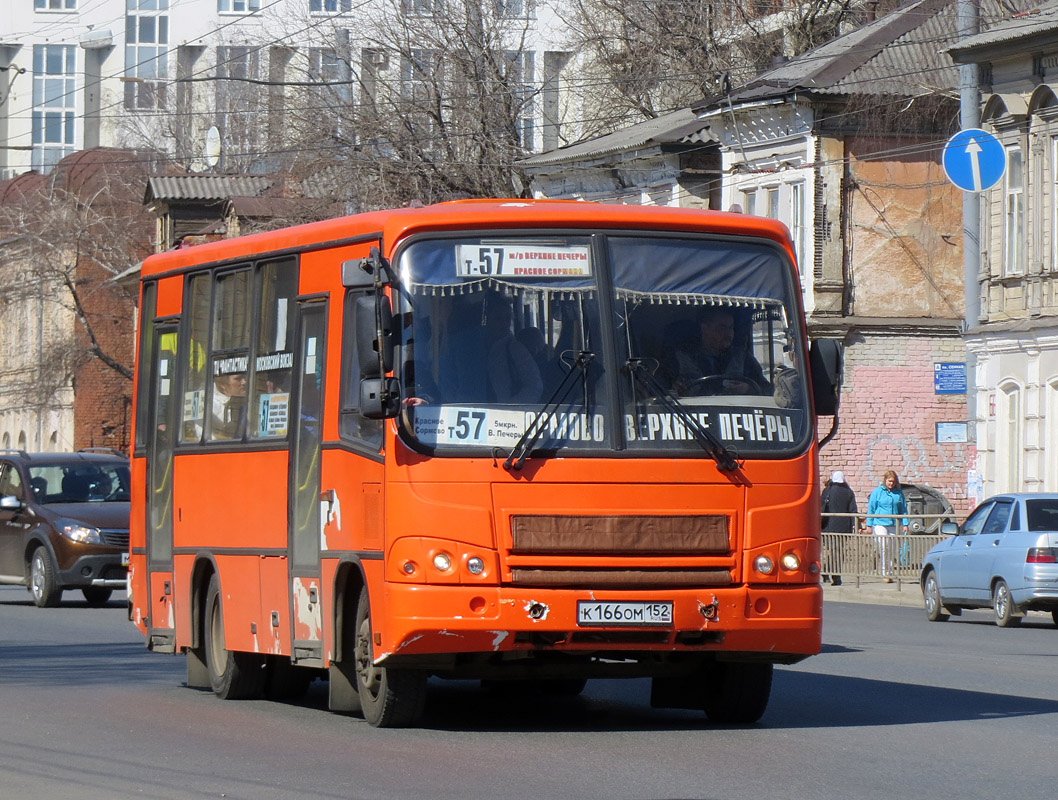 Нижегородская область, ПАЗ-320402-05 № К 166 ОМ 152