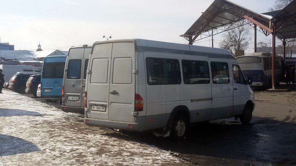 Волынская область, Mercedes-Benz Sprinter W904 412D № AC 8049 BH