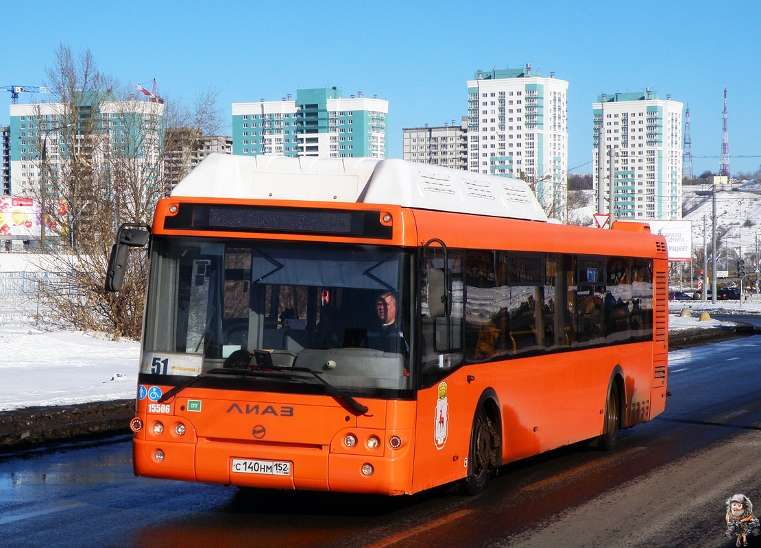 Нижегородская область, ЛиАЗ-5292.67 (CNG) № 15506