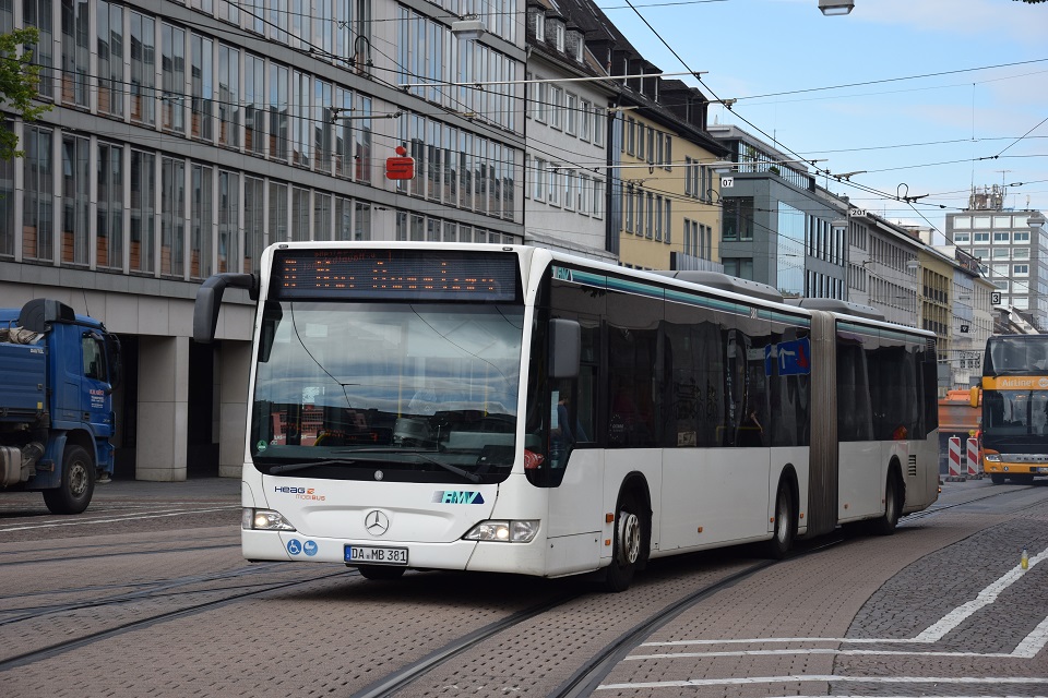 Гессен, Mercedes-Benz O530G Citaro facelift G № 381