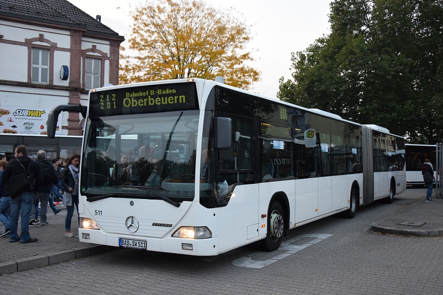 Баден-Вюртемберг, Mercedes-Benz O530G Citaro G № 511