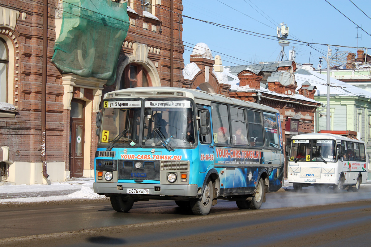 Томская область, ПАЗ-32054 № С 676 ХА 70