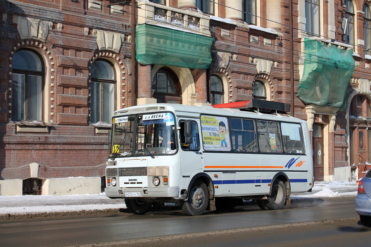 Томська область, ПАЗ-32054 № М 252 ОХ 70