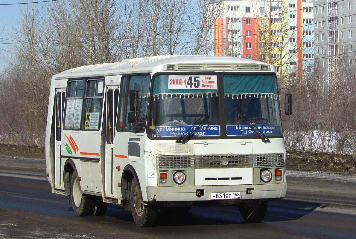 Нижегородская область, ПАЗ-32054 № Н 851 ЕР 152