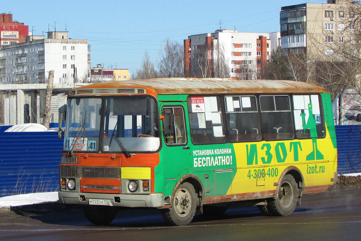 Нижегородская область, ПАЗ-32054 № М 593 ТМ 152