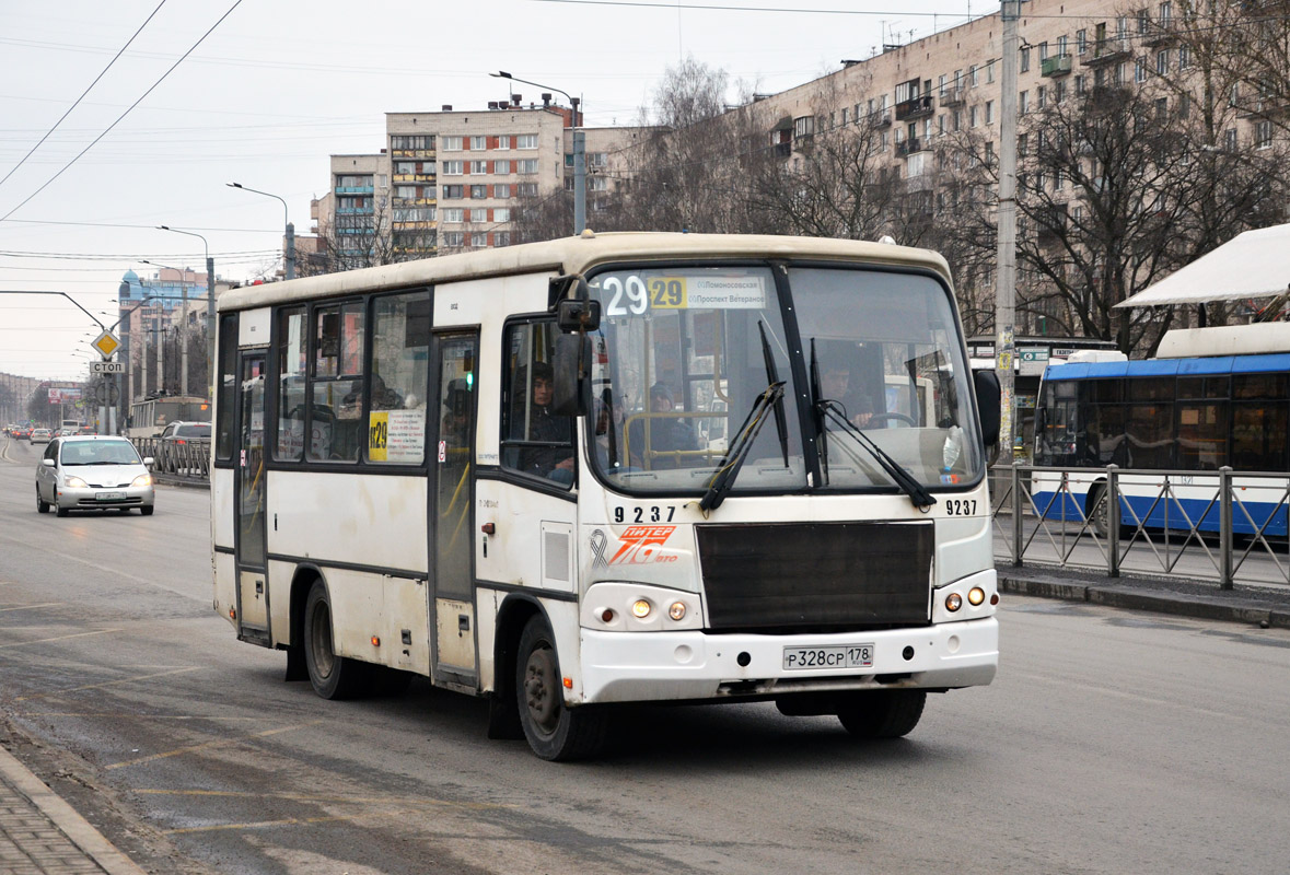 Санкт-Петербург, ПАЗ-320402-05 № 9237