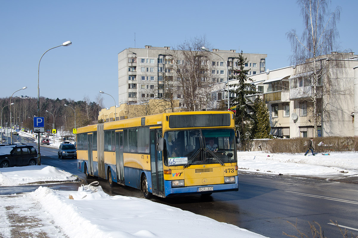 Литва, Mercedes-Benz O405G № 473