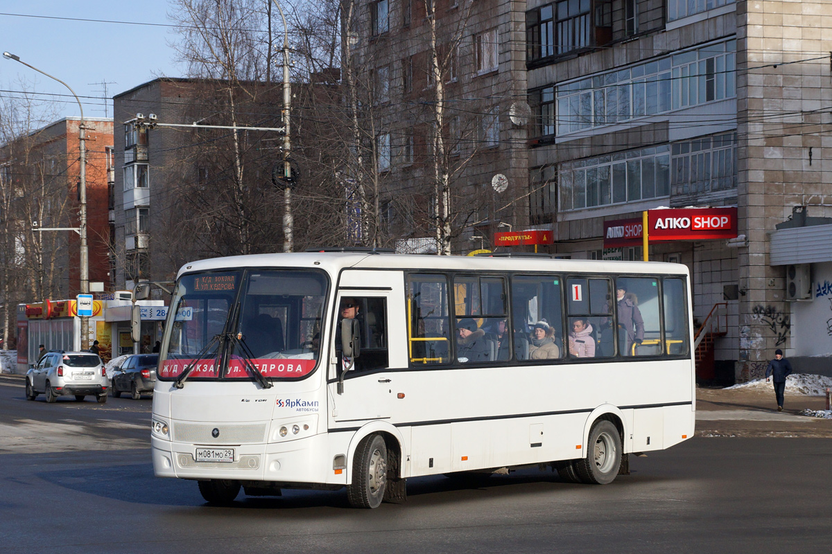 Архангельская область, ПАЗ-320412-04 "Вектор" № М 081 МО 29