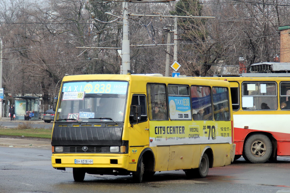 Одесская область, БАЗ-А079.04 "Эталон" № BH 8318 HH