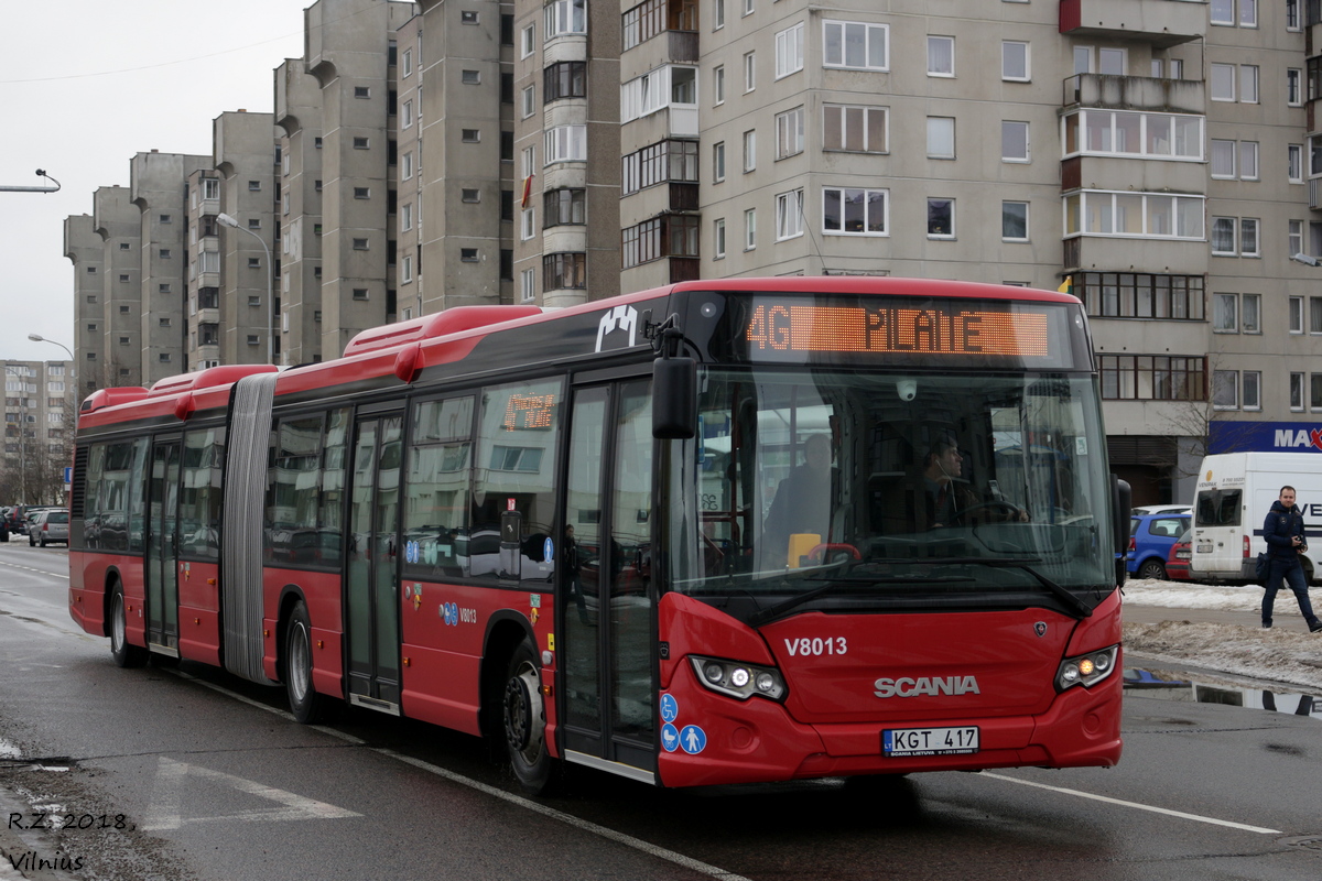 Литва, Scania Citywide LFA № V8013