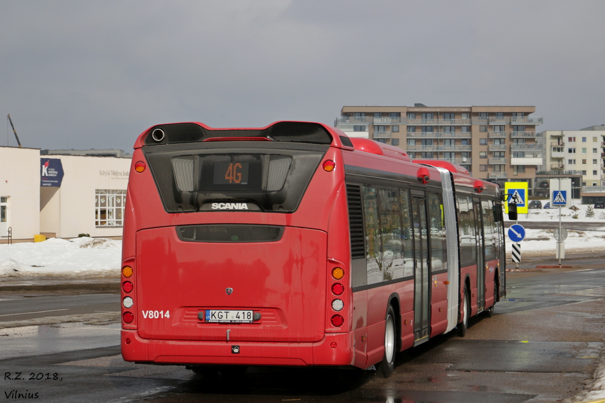 Литва, Scania Citywide LFA № V8014