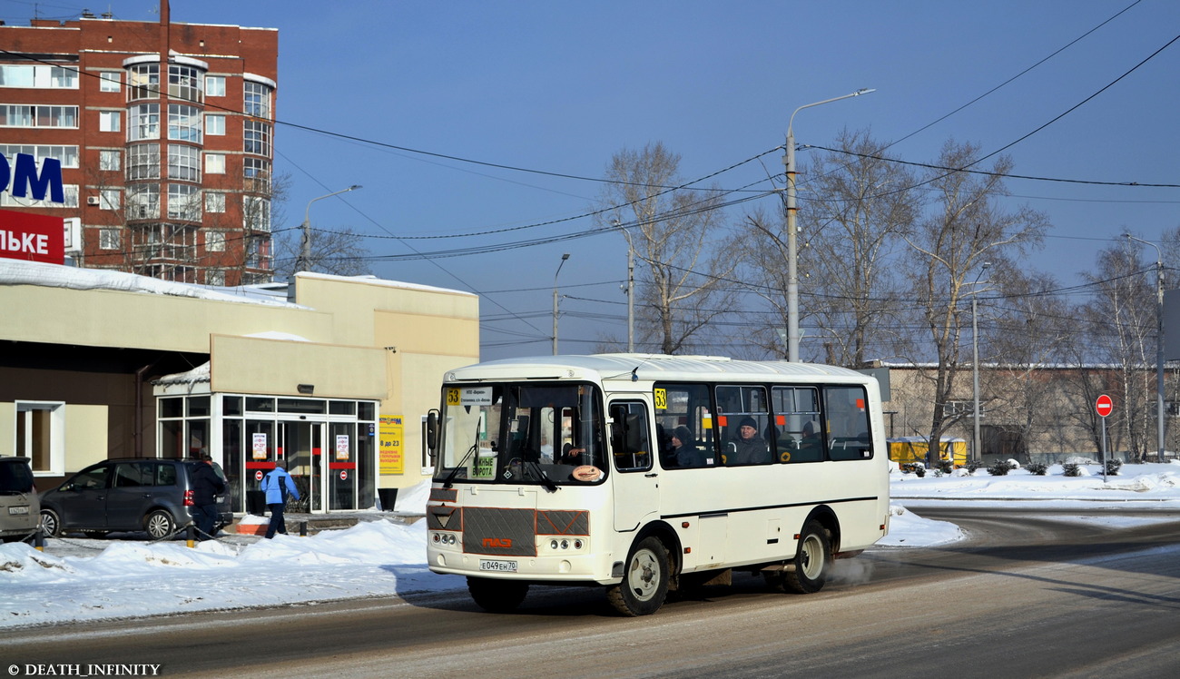 Томская область, ПАЗ-32054 № Е 049 ЕН 70