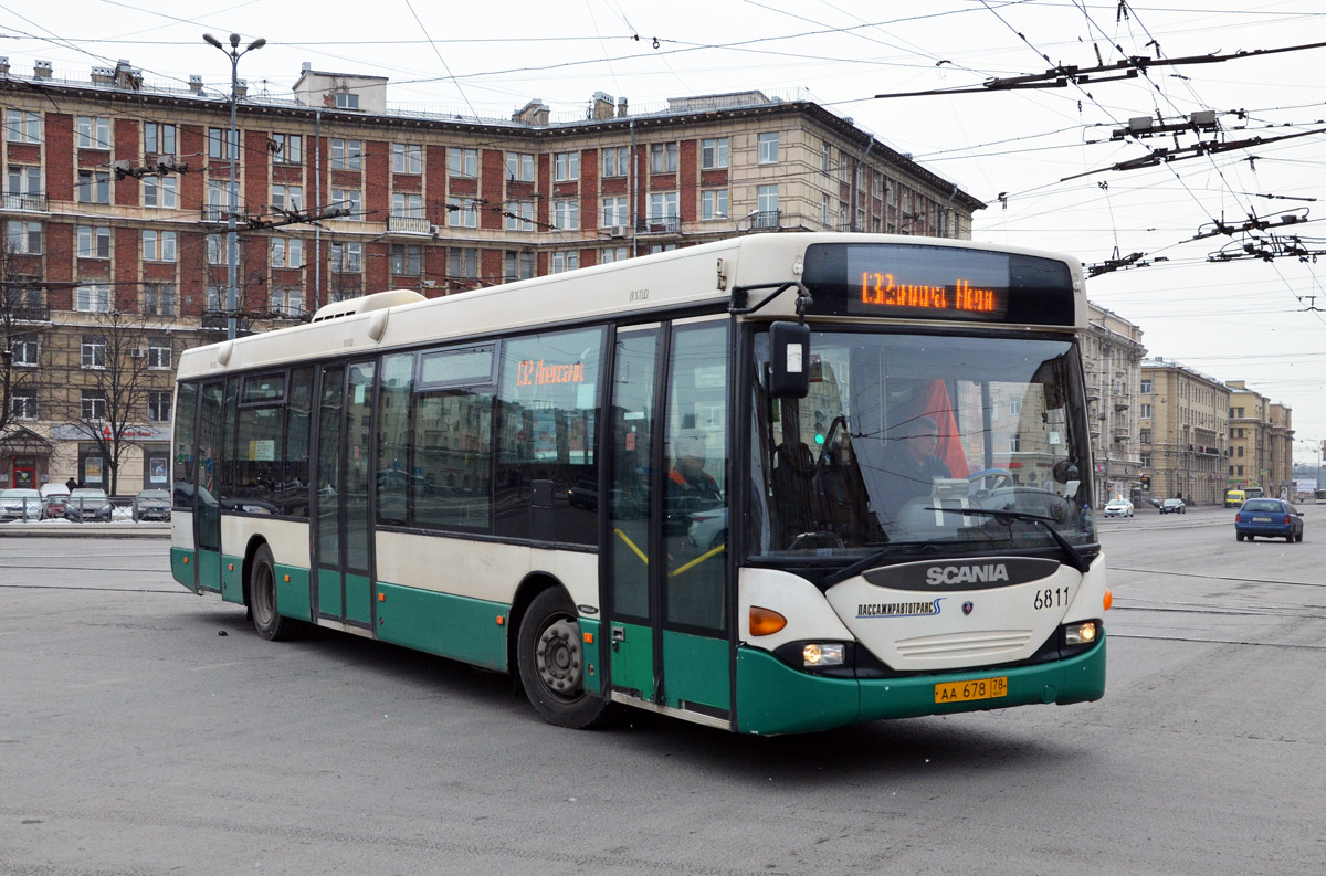 Санкт-Петербург, Scania OmniLink I (Скания-Питер) № 6811