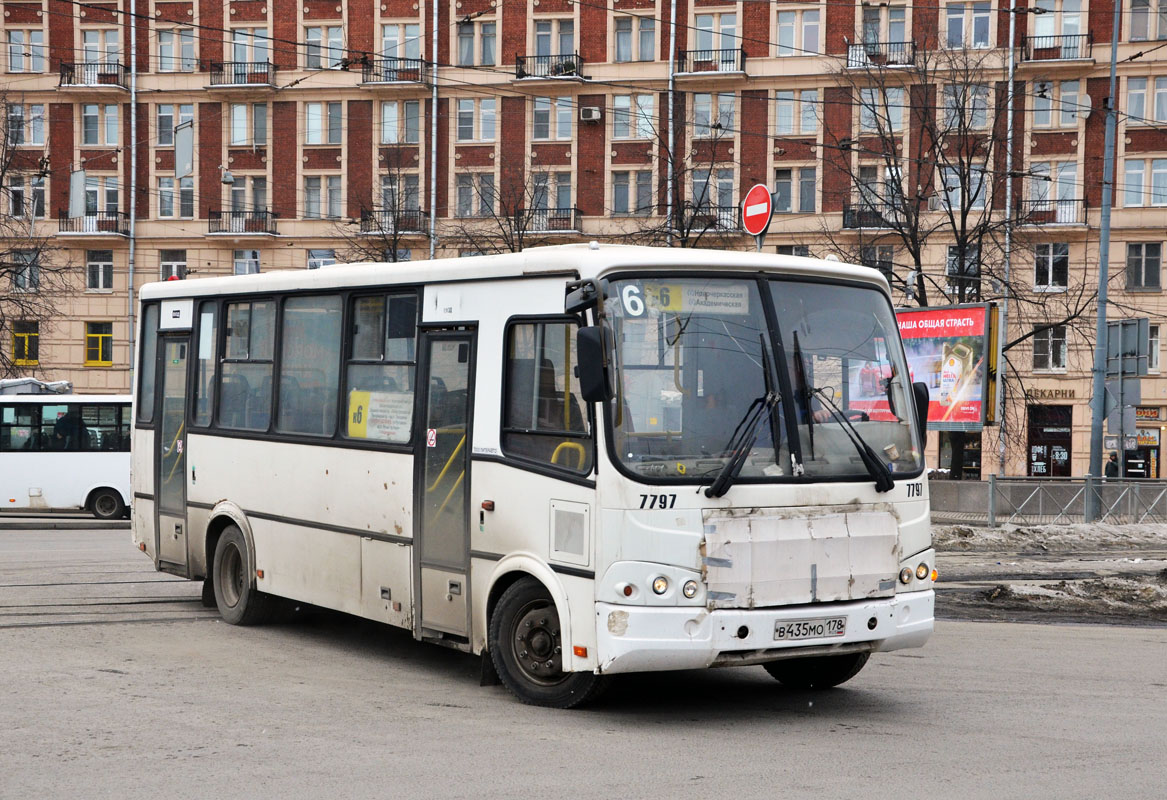 Санкт-Петербург, ПАЗ-320412-05 № 7797