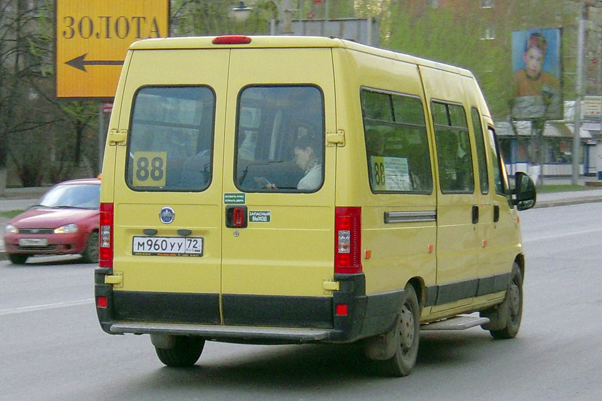 Тюменская область, FIAT Ducato 244 CSMMC-RLL, -RTL № М 960 УУ 72