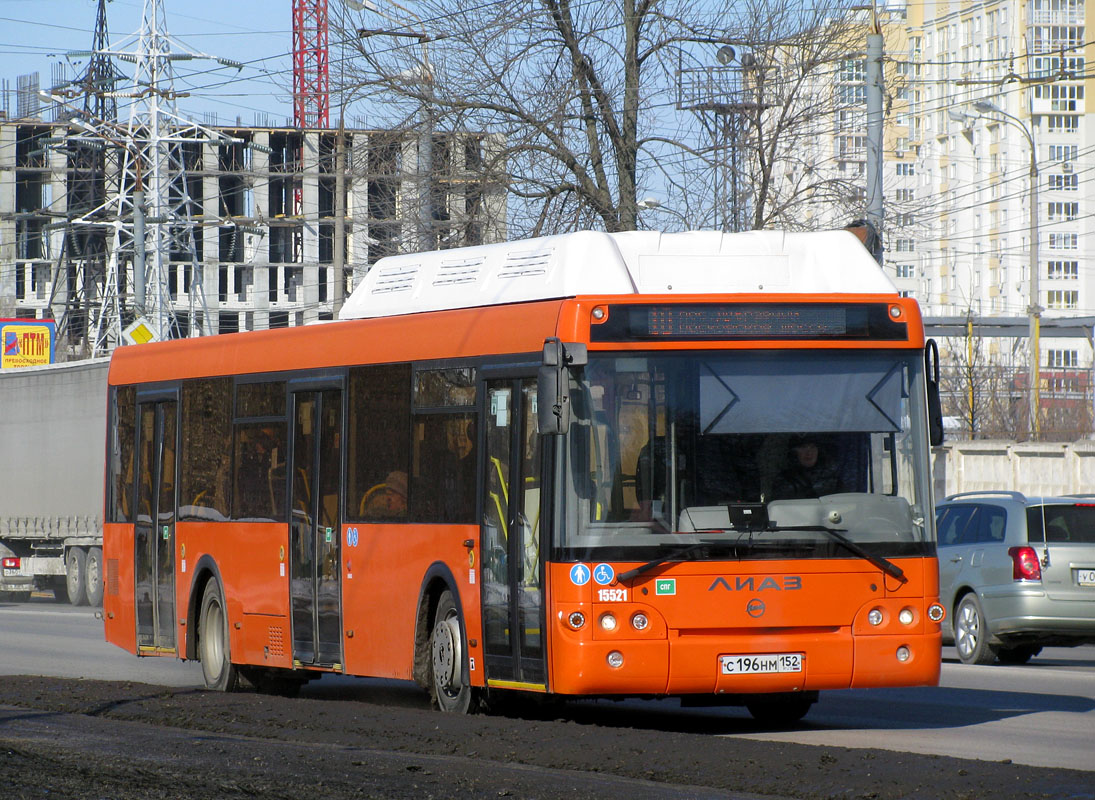 Нижегородская область, ЛиАЗ-5292.67 (CNG) № 15521