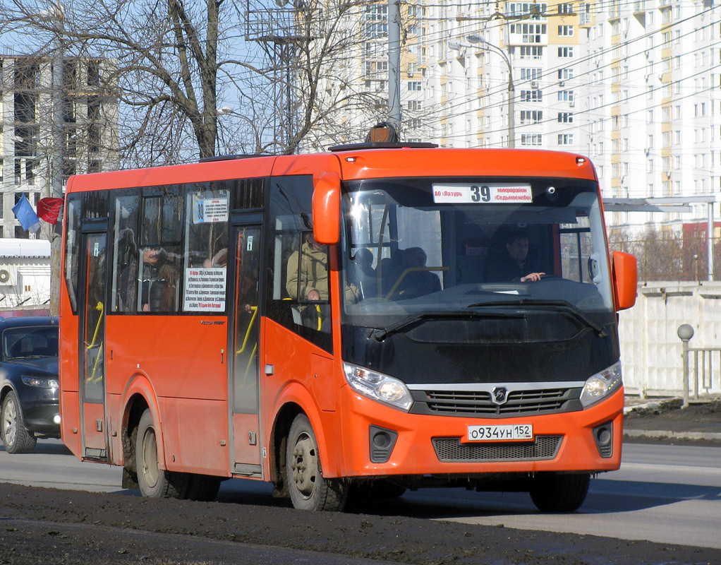 Нижегородская область, ПАЗ-320405-04 "Vector Next" № О 934 УН 152