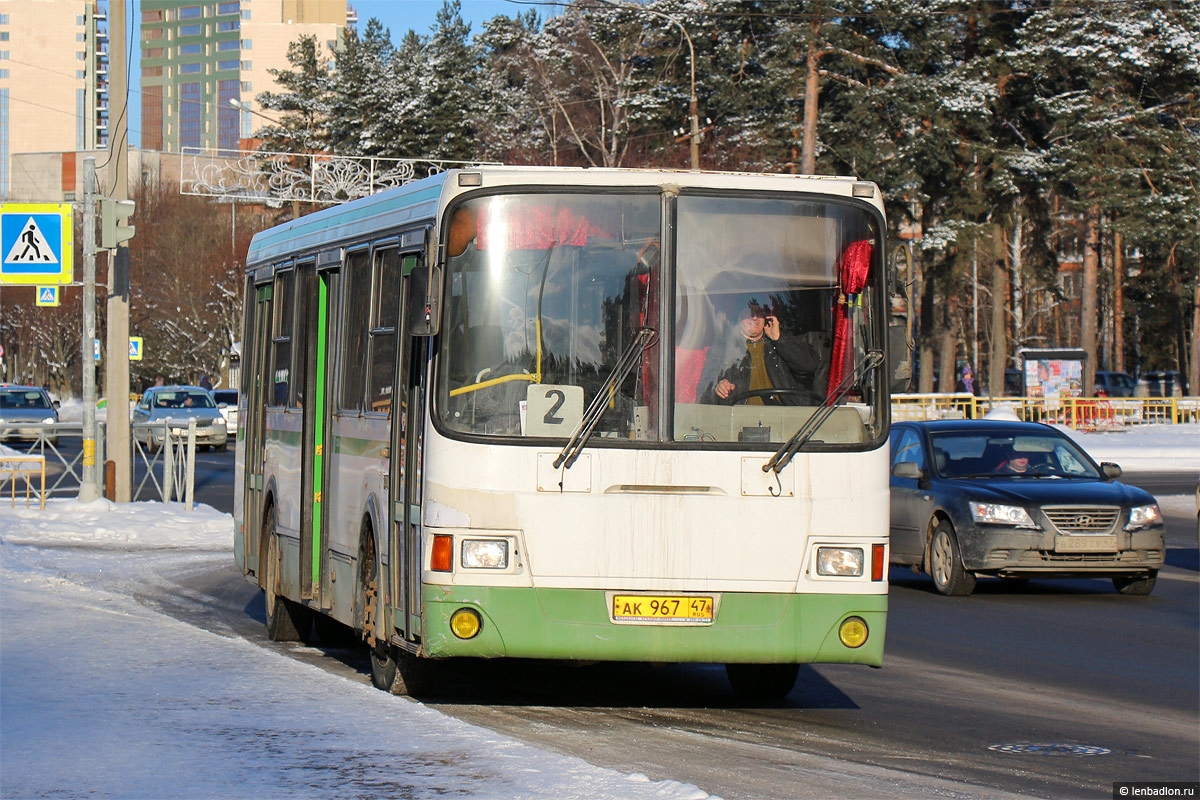 Ленинградская область, ЛиАЗ-5256.36 № АК 967 47