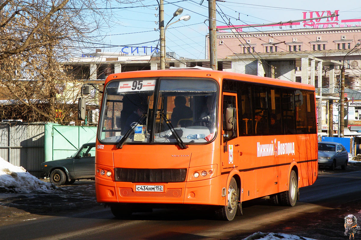 Нижегородская область, ПАЗ-320414-04 "Вектор" № 15472