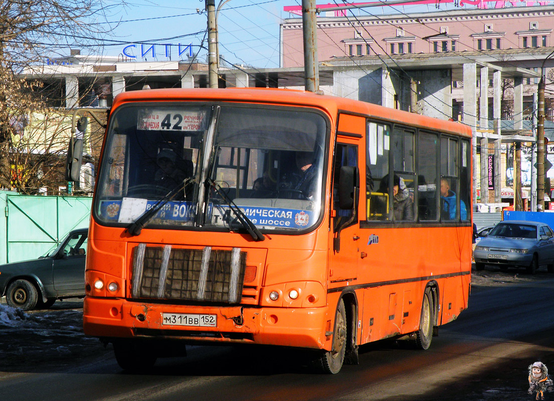 Нижегородская область, ПАЗ-320402-05 № М 311 ВВ 152