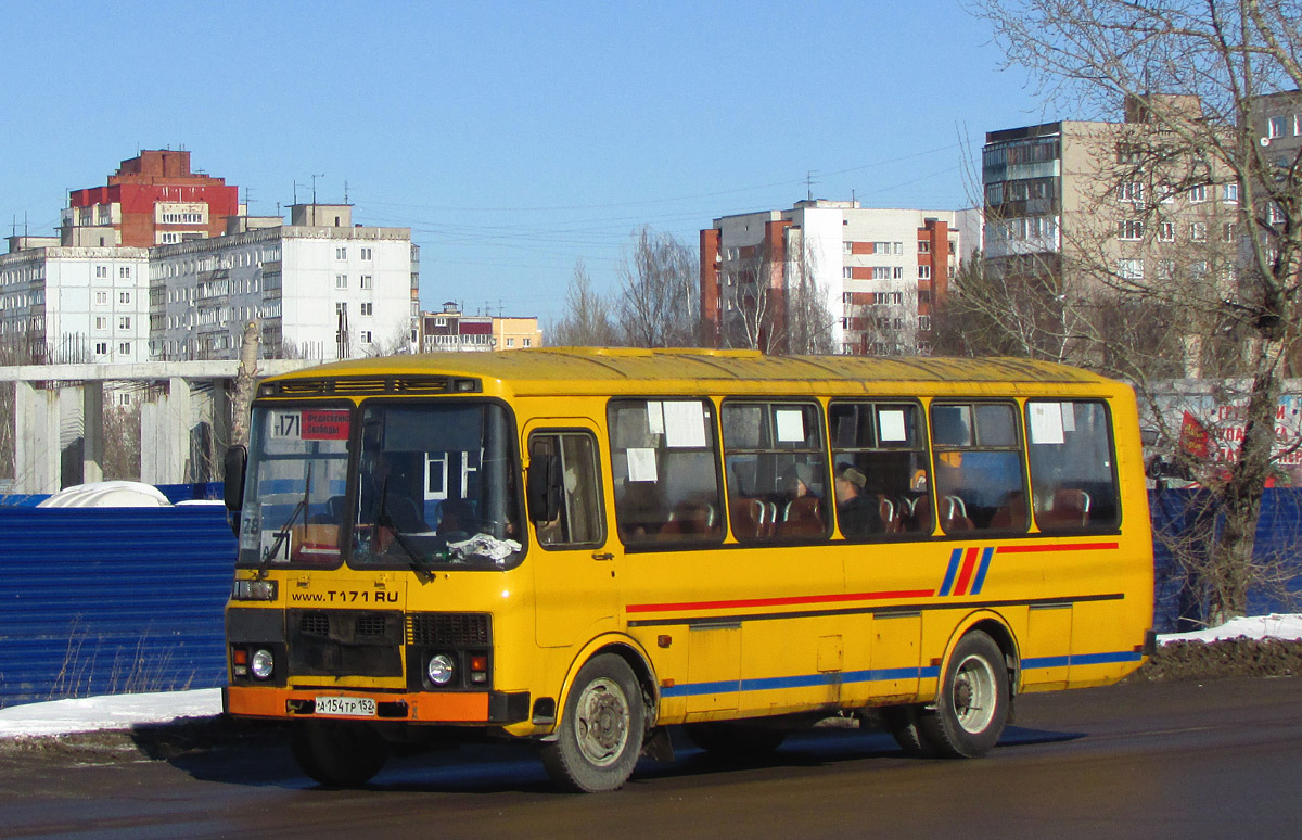Nizhegorodskaya region, PAZ-4234 # А 154 ТР 152