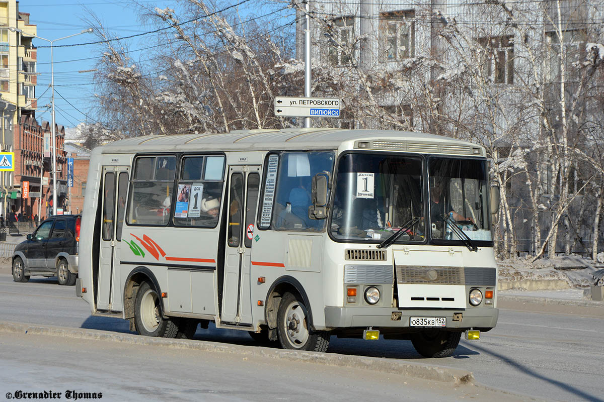 Саха (Якутия), ПАЗ-32054 № О 835 КВ 152