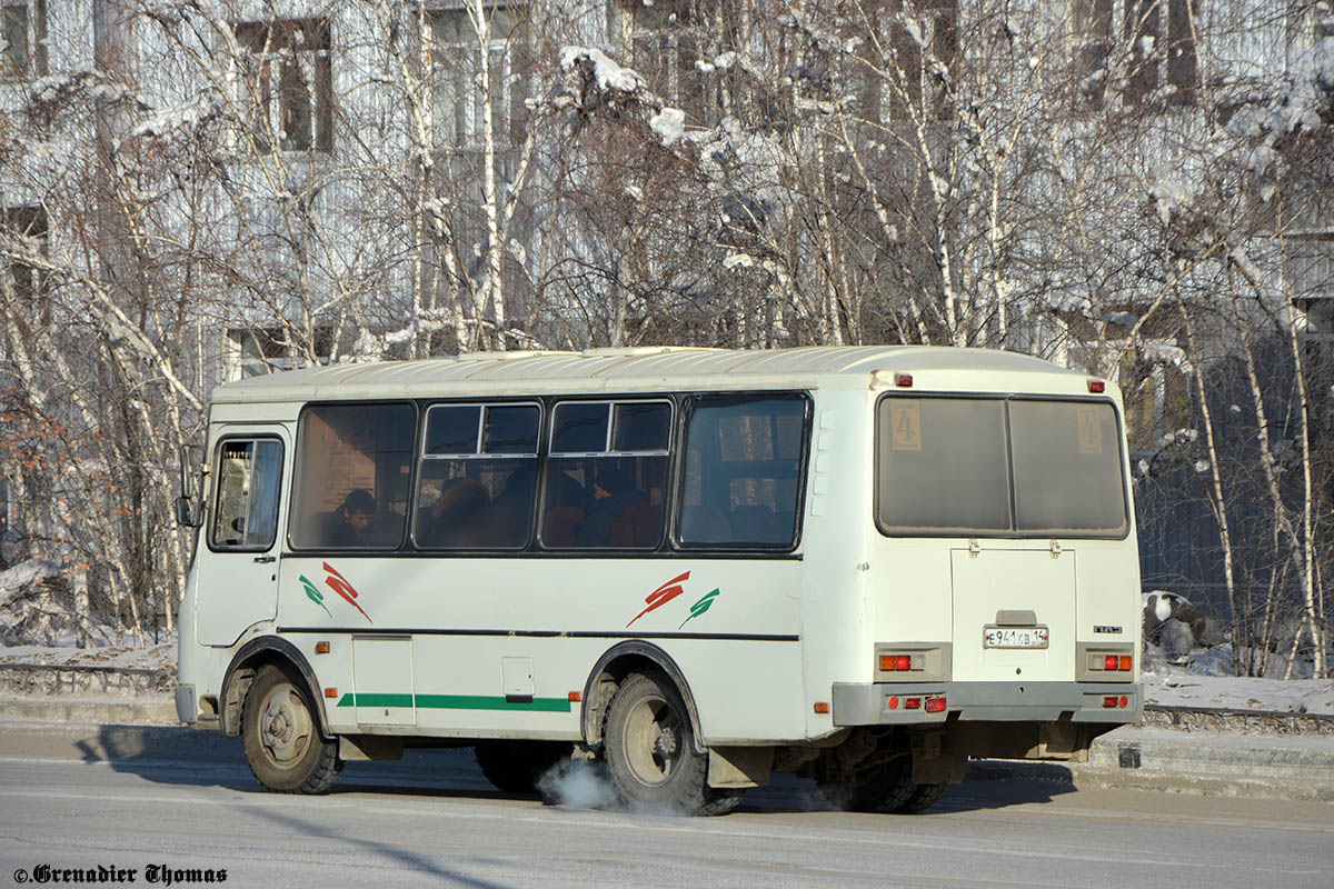 Sakha (Yakutia), PAZ-32054 # Е 941 КВ 14