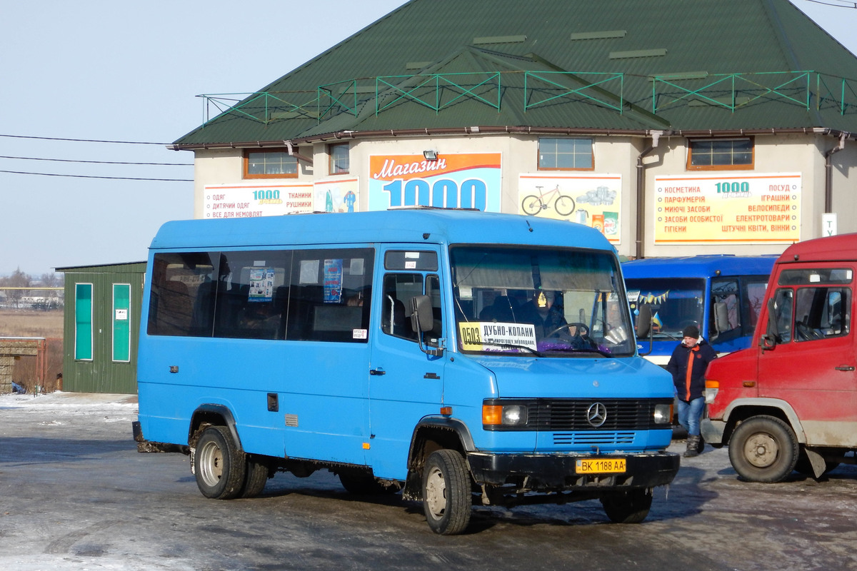 Rovno region, Mercedes-Benz T2 609D # BK 1188 AA — Photo — Bus Transport